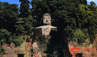 四川的乐山大佛 四川的乐山大佛